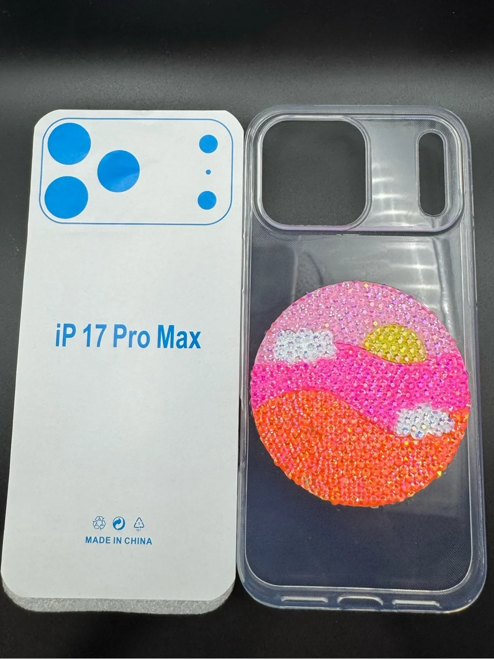 Rhinestone iPhone 17 Pro Max Case